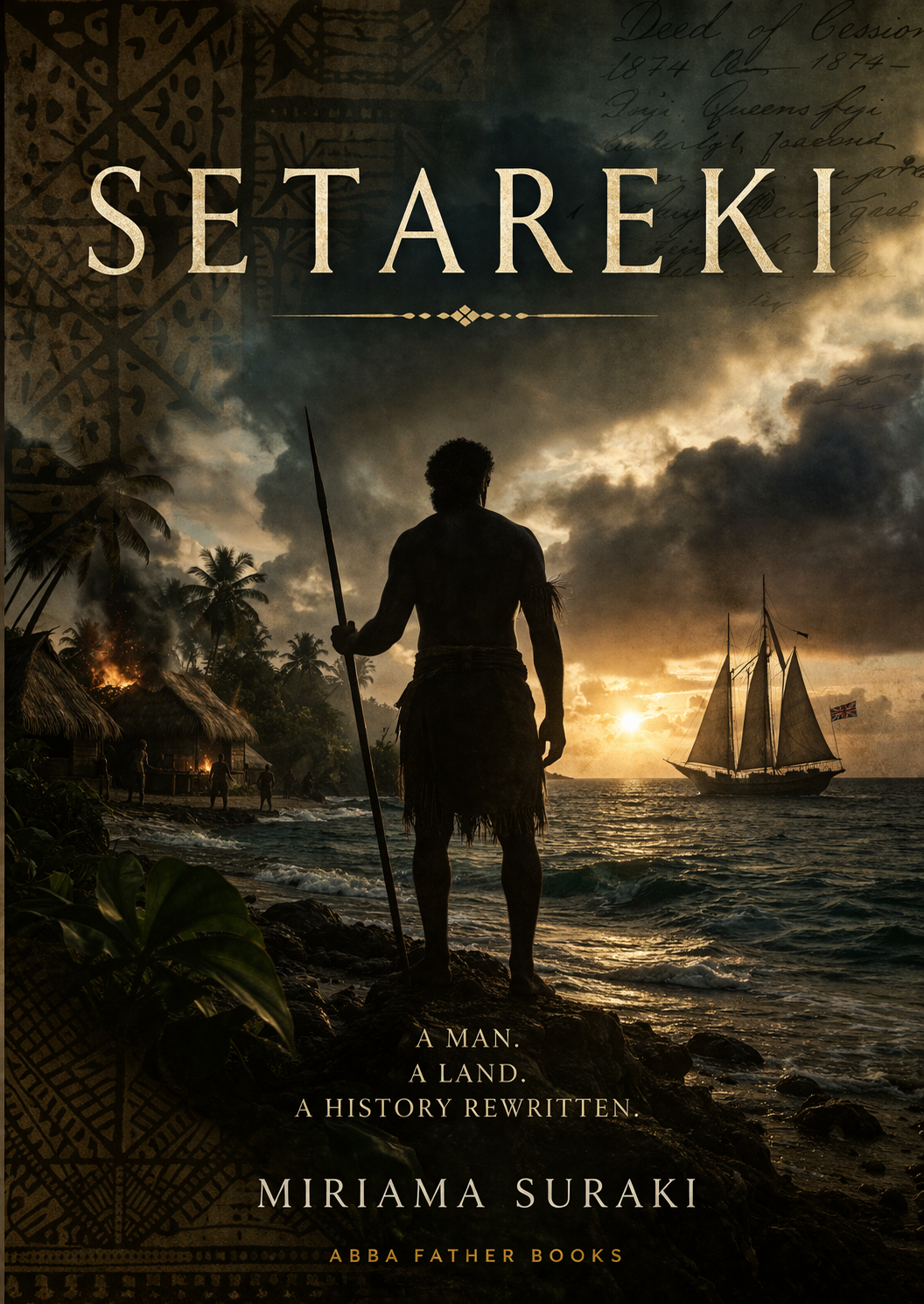 Setareki novel mock cover