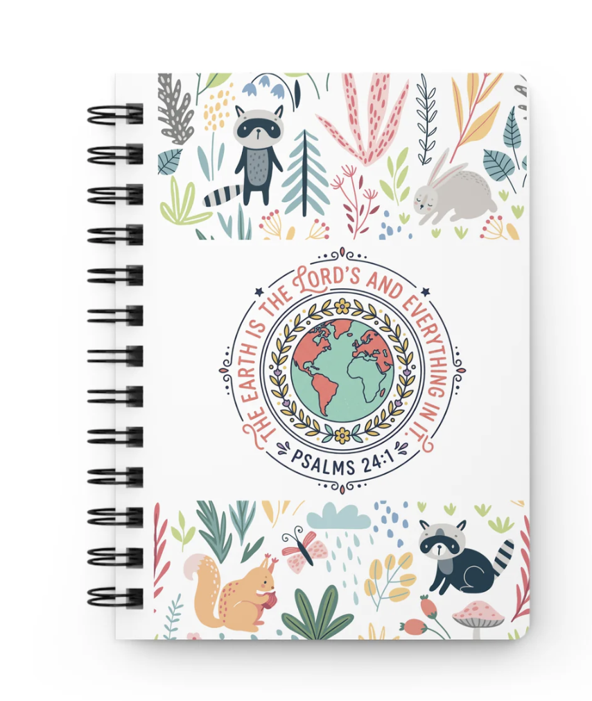 Woodland Animals Spiral Journal